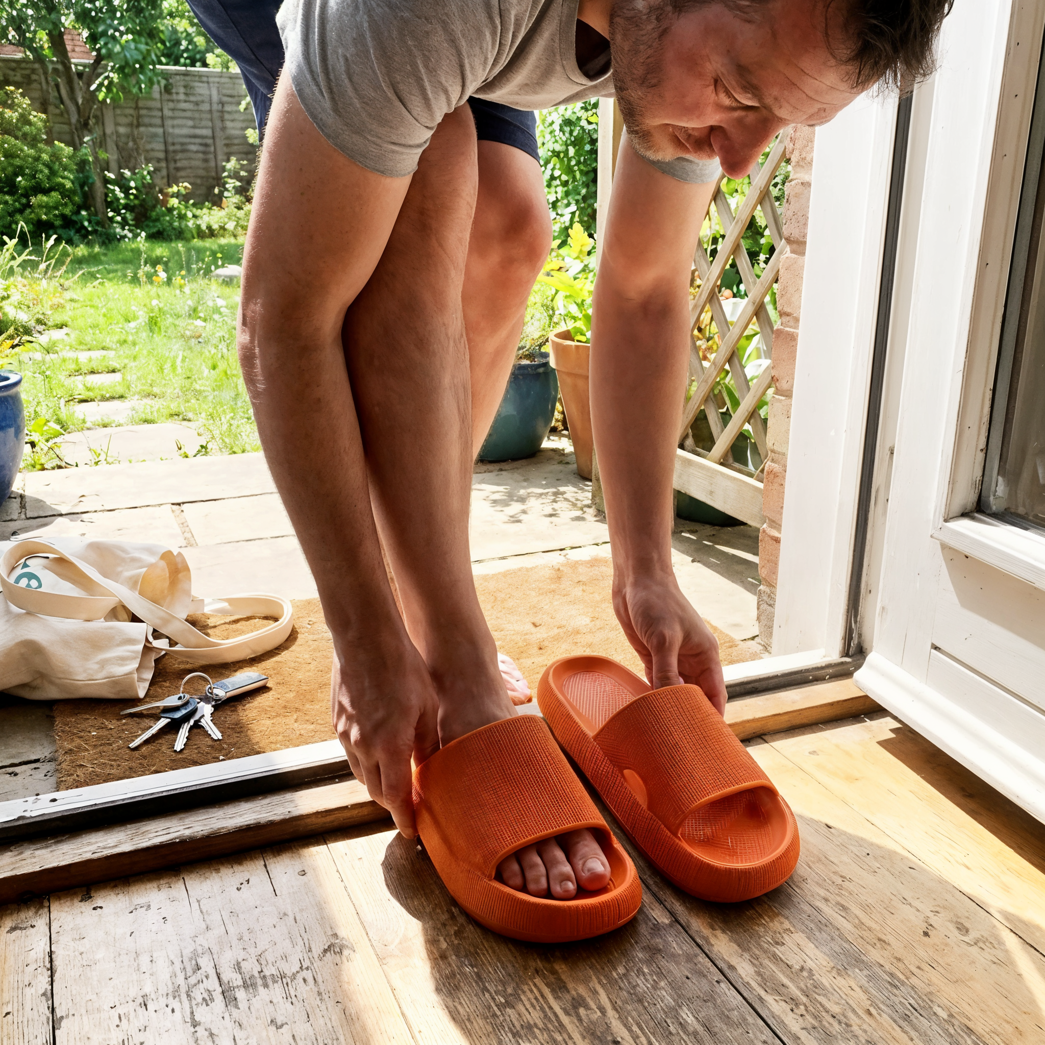 CloudStep Slipper doorway use